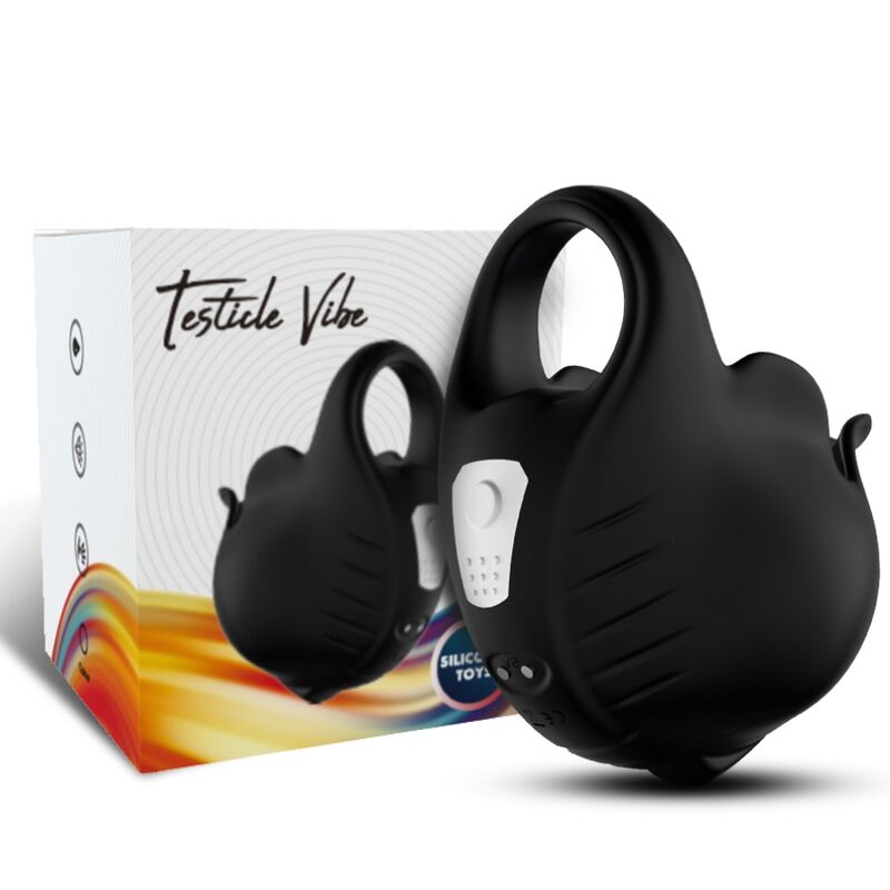 ARMONY - CUPPING VIBRATOR RING REMOTE CONTROL BLACK - ToysByMonk
