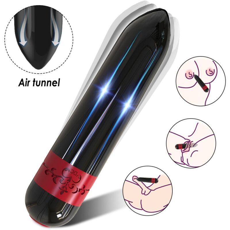 ARMONY - ROCKET VIBRATOR BULLET BLACK ARMONY STIMULATORS