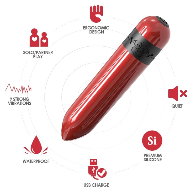 ARMONY - ROCKET VIBRATOR BULLET FUCHSIA ARMONY STIMULATORS
