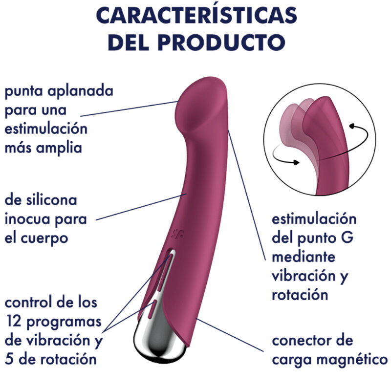 SATISFYER - SPINNING G-SPORT 1 ROTATOR VIBRATOR SATISFYER VIBRATOR