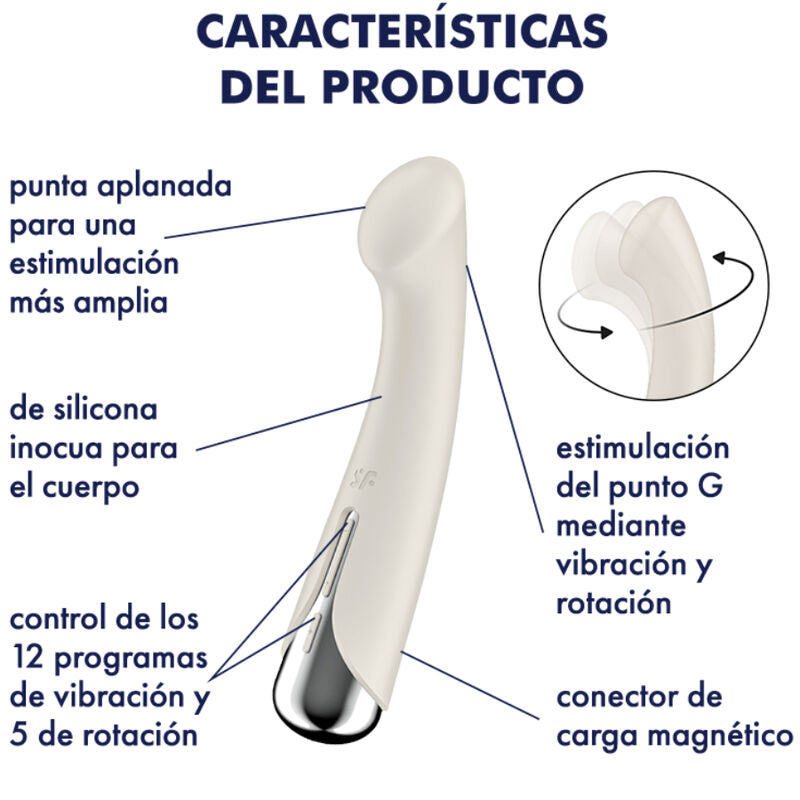 SATISFYER - SPINNING G-SPORT 1 ROTATOR VIBRATOR SATISFYER VIBRATOR