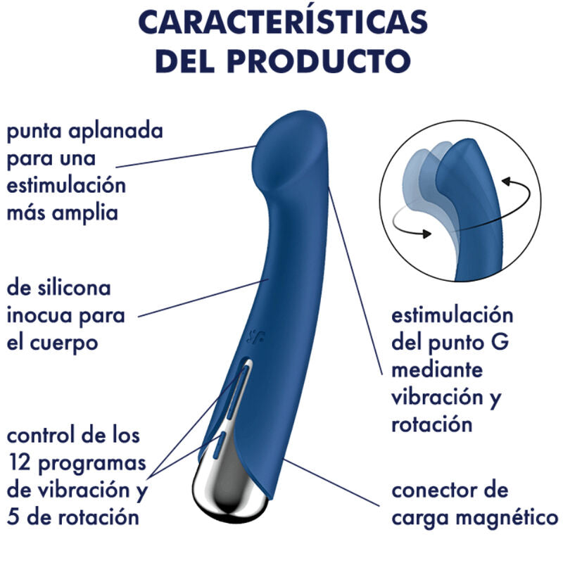 SATISFYER - SPINNING G-SPORT 1 ROTATOR VIBRATOR SATISFYER VIBRATOR