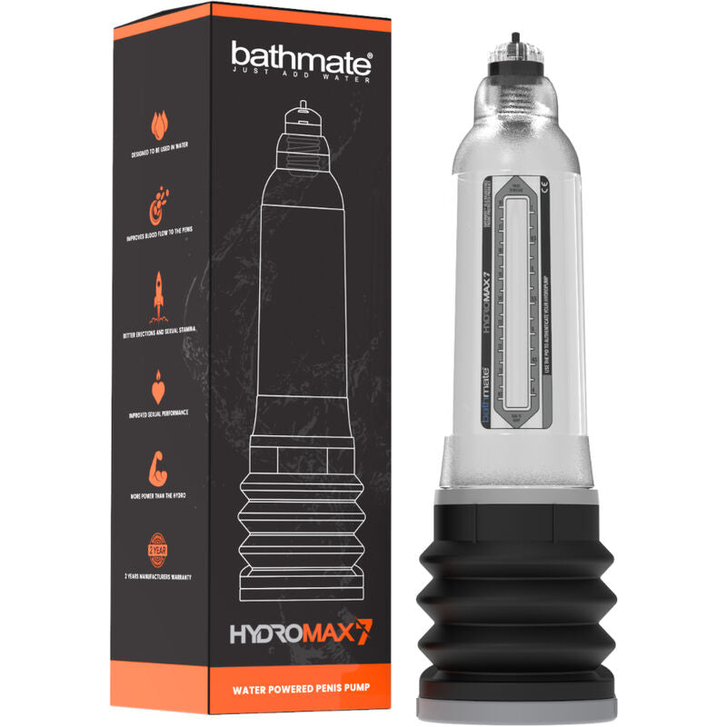 BATHMATE - HYDROMAX 7 TRANSPARENT PENIS INCREASE PUMP - ToysByMonk