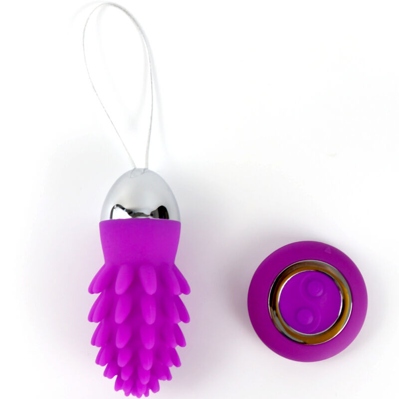 ARMONY - OCTOPUS CACTUS VIBRATING EGG VIOLET REMOTE CONTROL - ToysByMonk