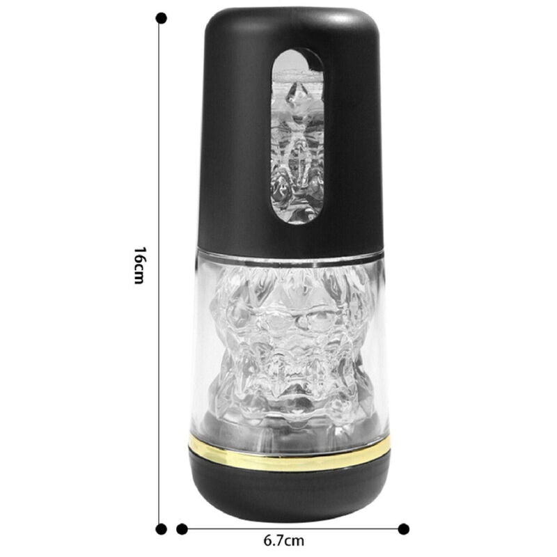 ARMONY - BLACK PORTABLE MASTURBATOR - ToysByMonk