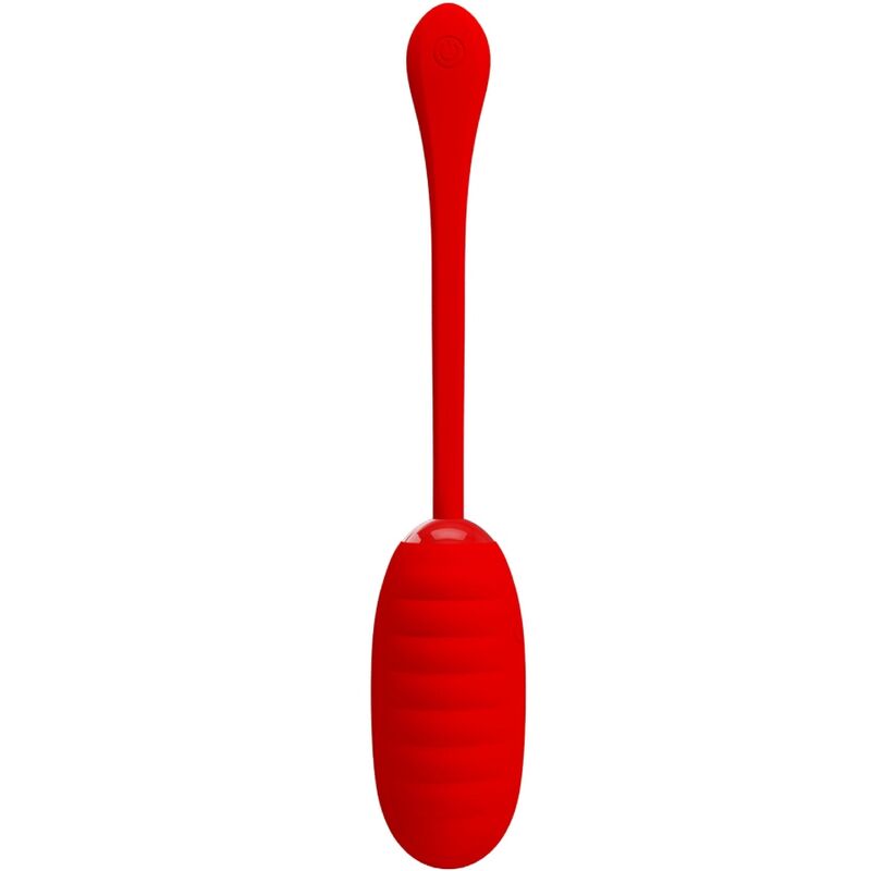 PRETTY LOVE - KIRK RECHARGEABLE VIBRATING EGG RED - ToysByMonk