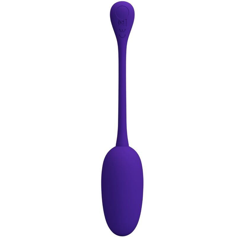 PRETTY LOVE - KNUCKER PURPLE RECHARGEABLE VIBRATING EGG - ToysByMonk