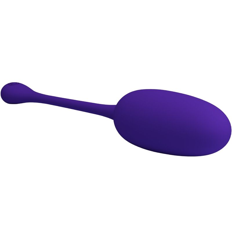 PRETTY LOVE - KNUCKER PURPLE RECHARGEABLE VIBRATING EGG - ToysByMonk