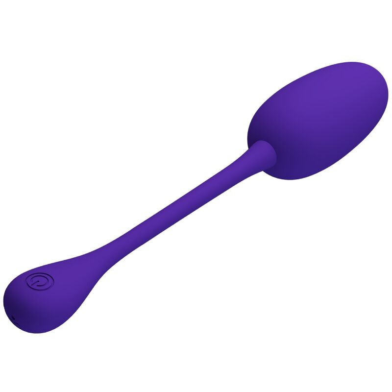 PRETTY LOVE - KNUCKER PURPLE RECHARGEABLE VIBRATING EGG - ToysByMonk