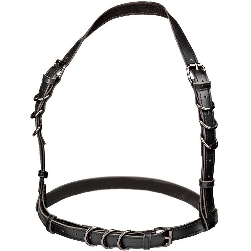CALEXOTICS - EUPHORIA HALTER BUCKLE HARNESS BLACK - ToysByMonk