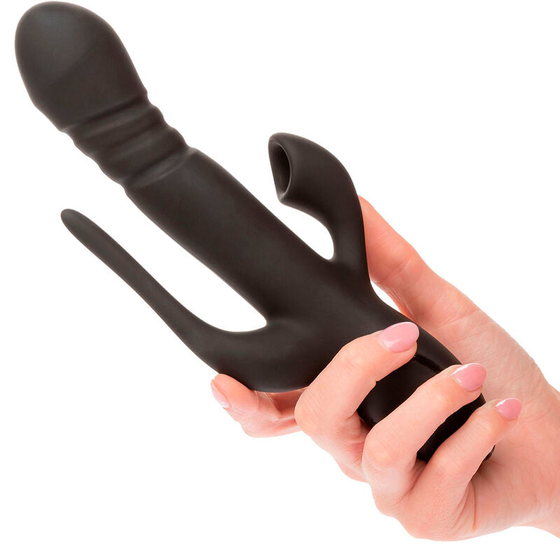 CALEXOTICS - VIBRATOR TRIPLE EUPHORIA BLACK - ToysByMonk