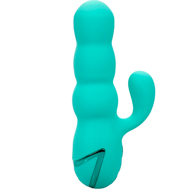 CALEXOTICS - DEL MAR DIVA VIBRATOR RABBIR AQUA GREEN BY CALIFORNIA DREAMING - ToysByMonk