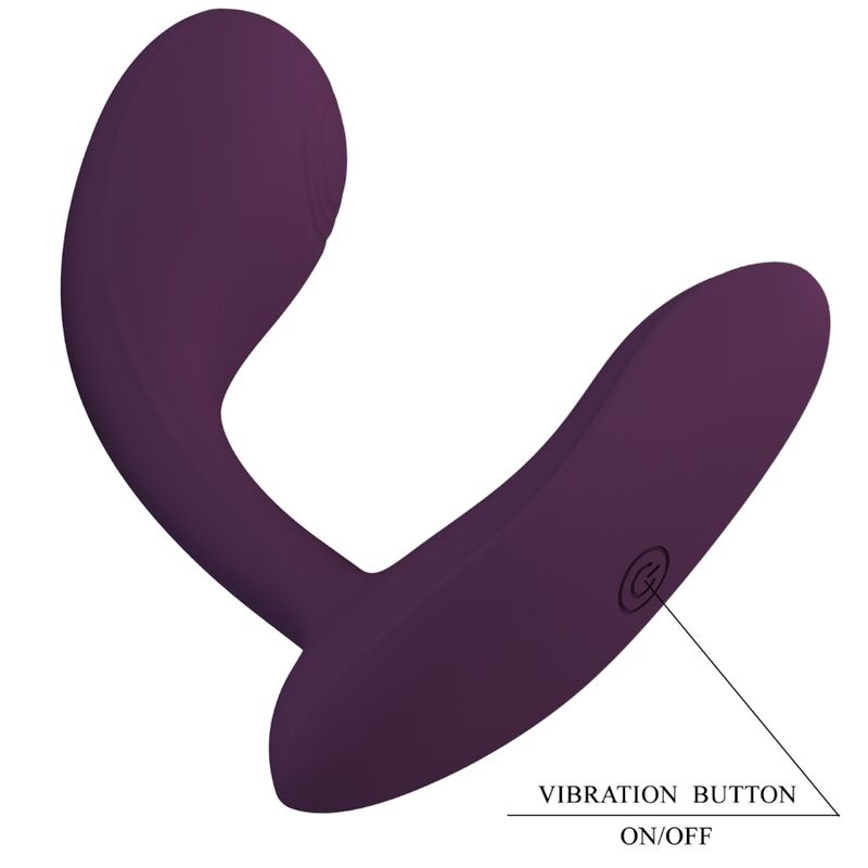 PRETTY LOVE - BAIRD G-SPOT 12 VIBRATIES OPLAADBARE LILA APP