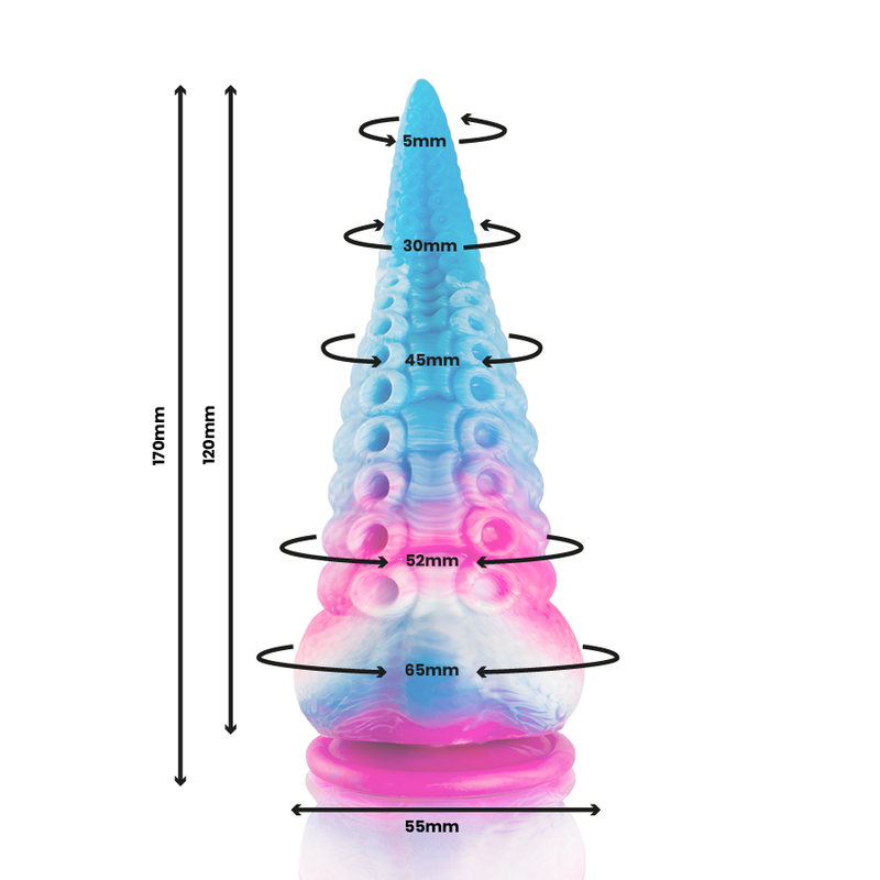 EPIC - PHORCYS BLUE TENTACLE DILDO SMALL SIZE EPIC