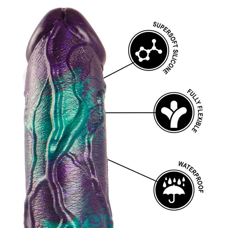 EPIC - BASILISK DILDO DOUBLE SCALY PLEASURE BIG SIZE - ToysByMonk