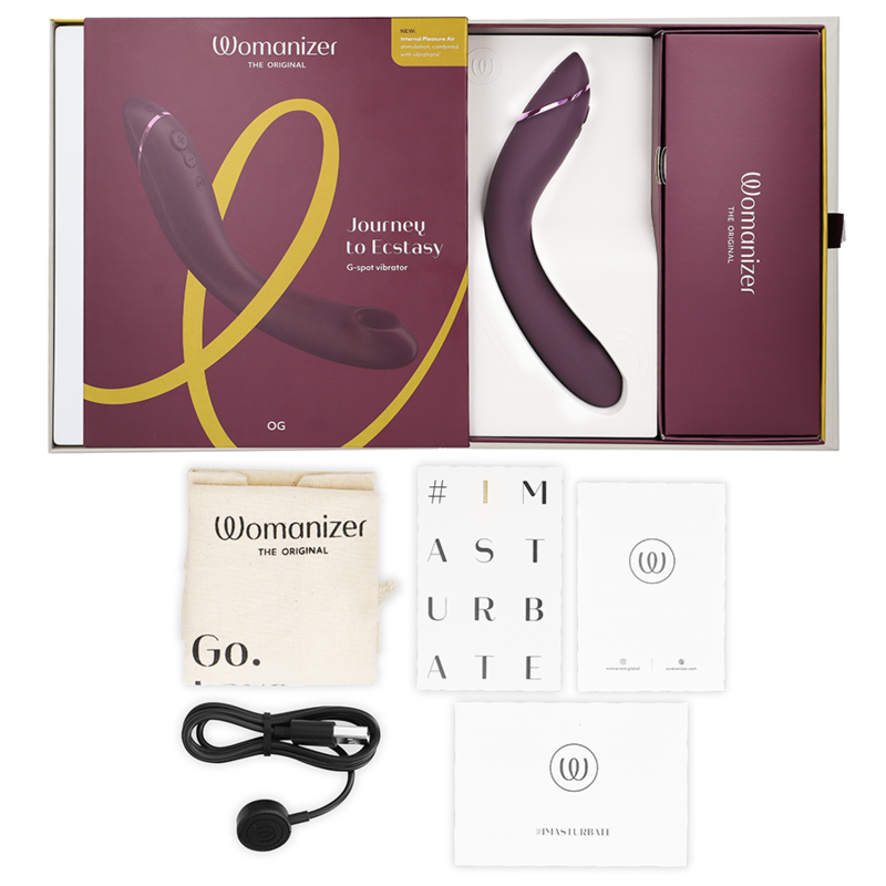 WOMANIZER - OG G-SPOT AUBERGINE - ToysByMonk