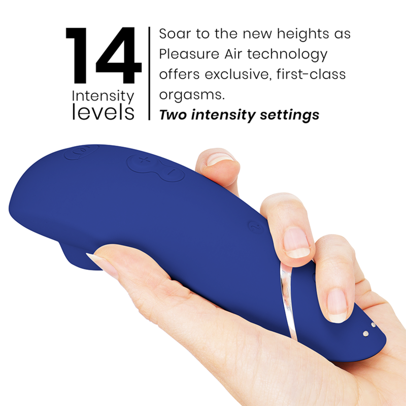 WOMANIZER - PREMIUM 2 CLITORAL STIMULATOR BLUEBERRY - ToysByMonk