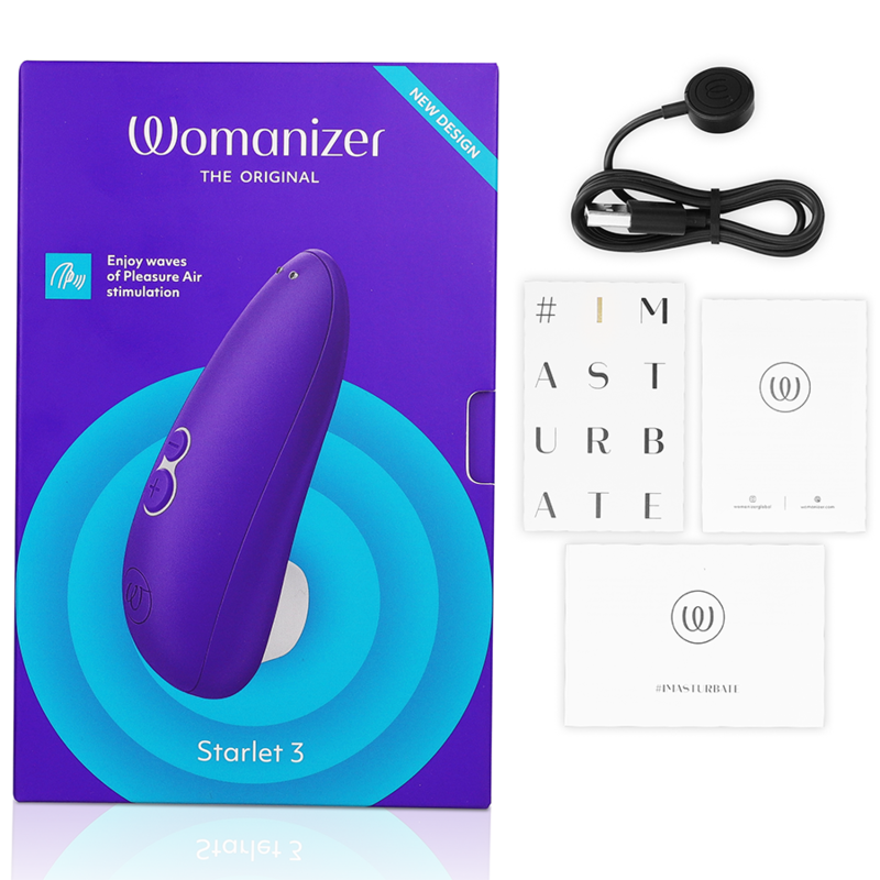 WOMANIZER - STARLET 3 CLITORAL STIMULATOR INDIGO WOMANIZER