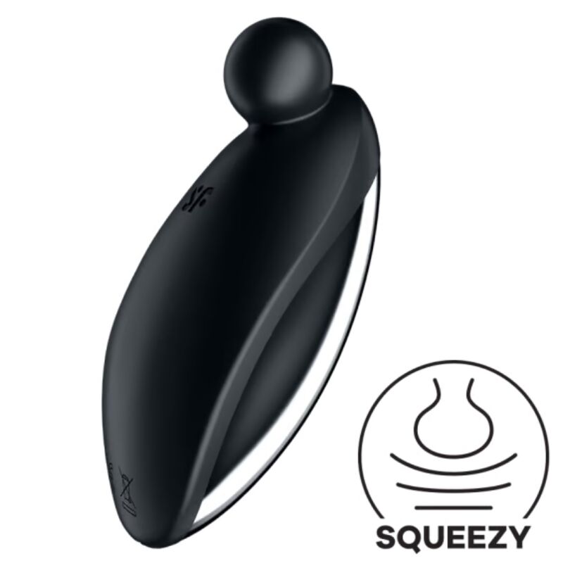 SATISFYER - SPOT ON 2 LAY-ON VIBRATOR BLACK SATISFYER VIBRATOR