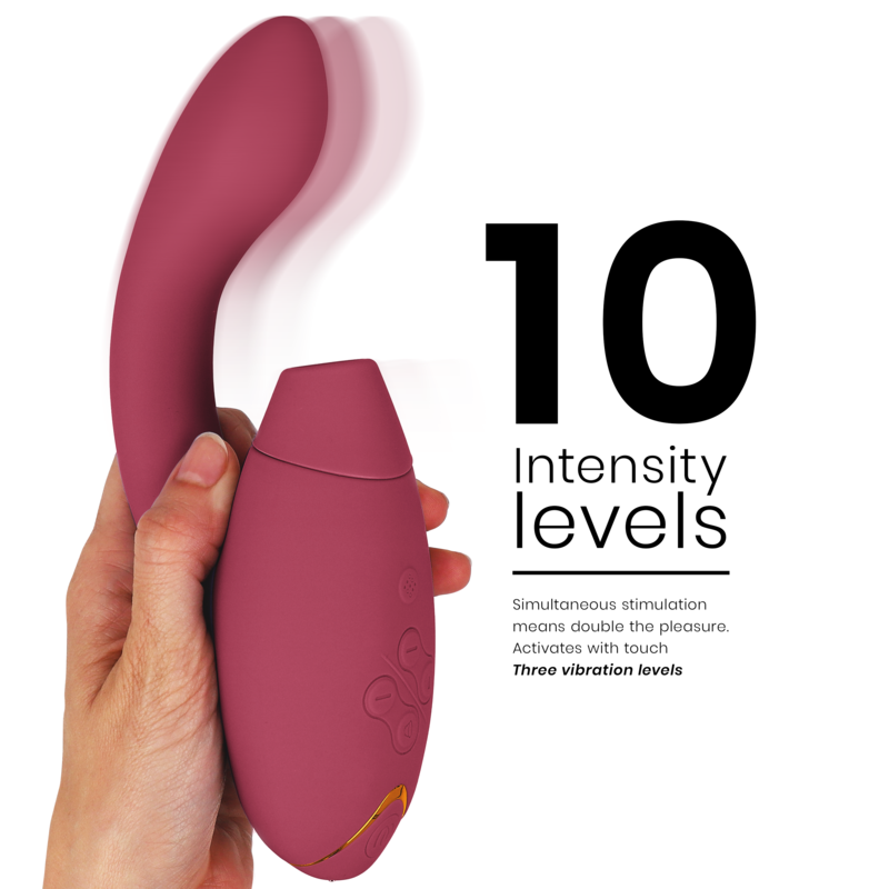 WOMANIZER - DUO 2 STIMULATOR BORDEAUX - ToysByMonk