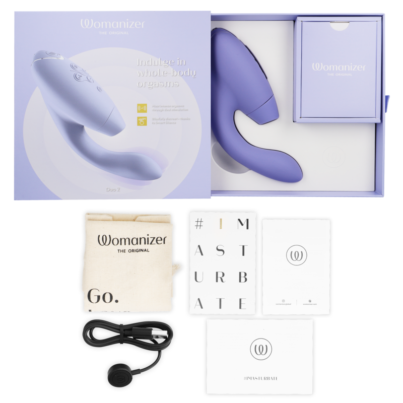 WOMANIZER - DUO 2 STIMULATOR LILAC - ToysByMonk