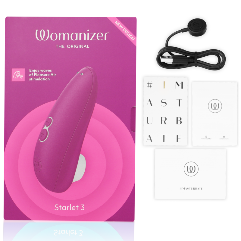WOMANIZER - STARLET 3 CLITORAL STIMULATOR VIOLET WOMANIZER