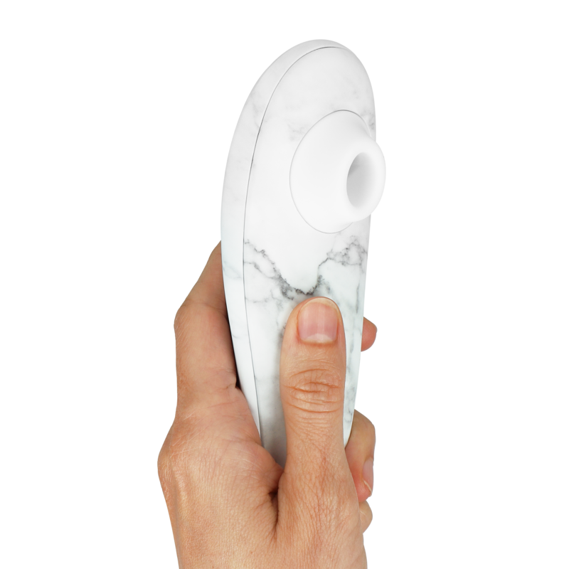 WOMANIZER - MARILYN MONROE CLASSIC 2 CLITORAL STIMULATOR WHITE MARBLE WOMANIZER