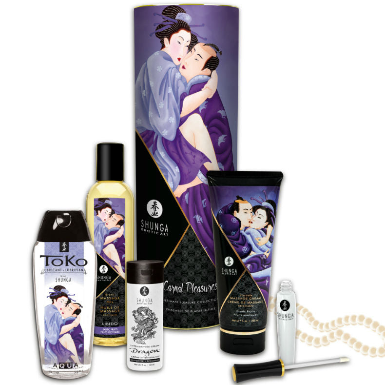 SHUNGA - CARNAL PLEASURES COLLECTION KIT SHUNGA KITS