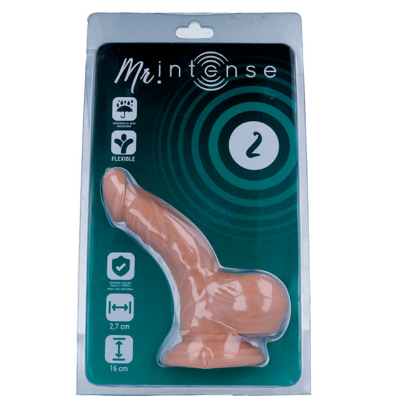 MR INTENSE - 2 REALISTIC COCK 16 CM -O- 2.7 CM MR. INTENSE