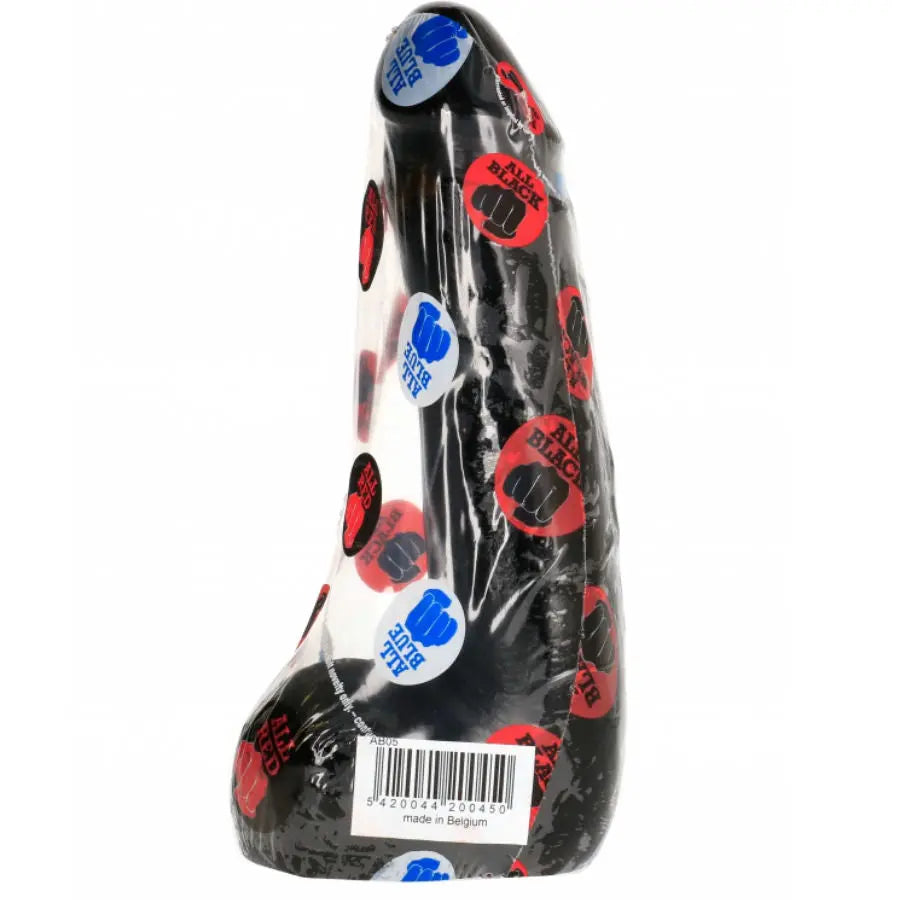 ALL BLACK - SOFT BLACK REALISTIC DILDO 20 CM ALL BLACK