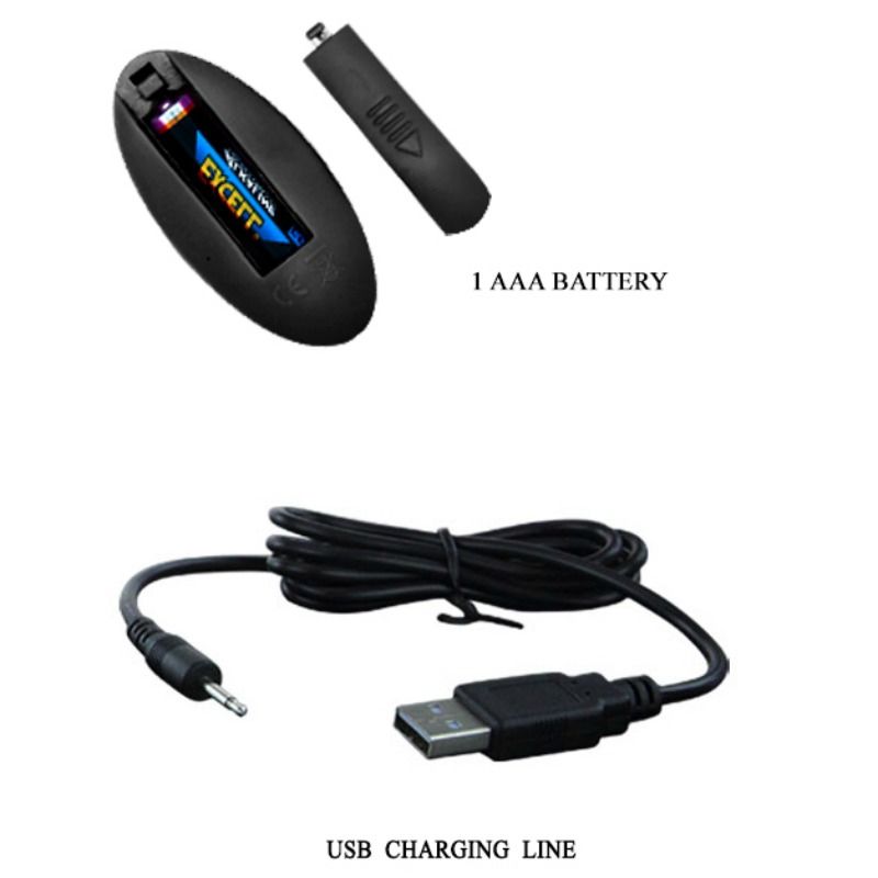PRETTY LOVE - PLUG WITH VIBRATION AND ROTATION PRETTY LOVE BOTTOM