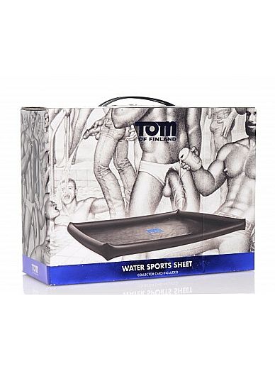 TOM OF FINLAND - WATER SPORT SHEET BLACK TOM OF FINLAND