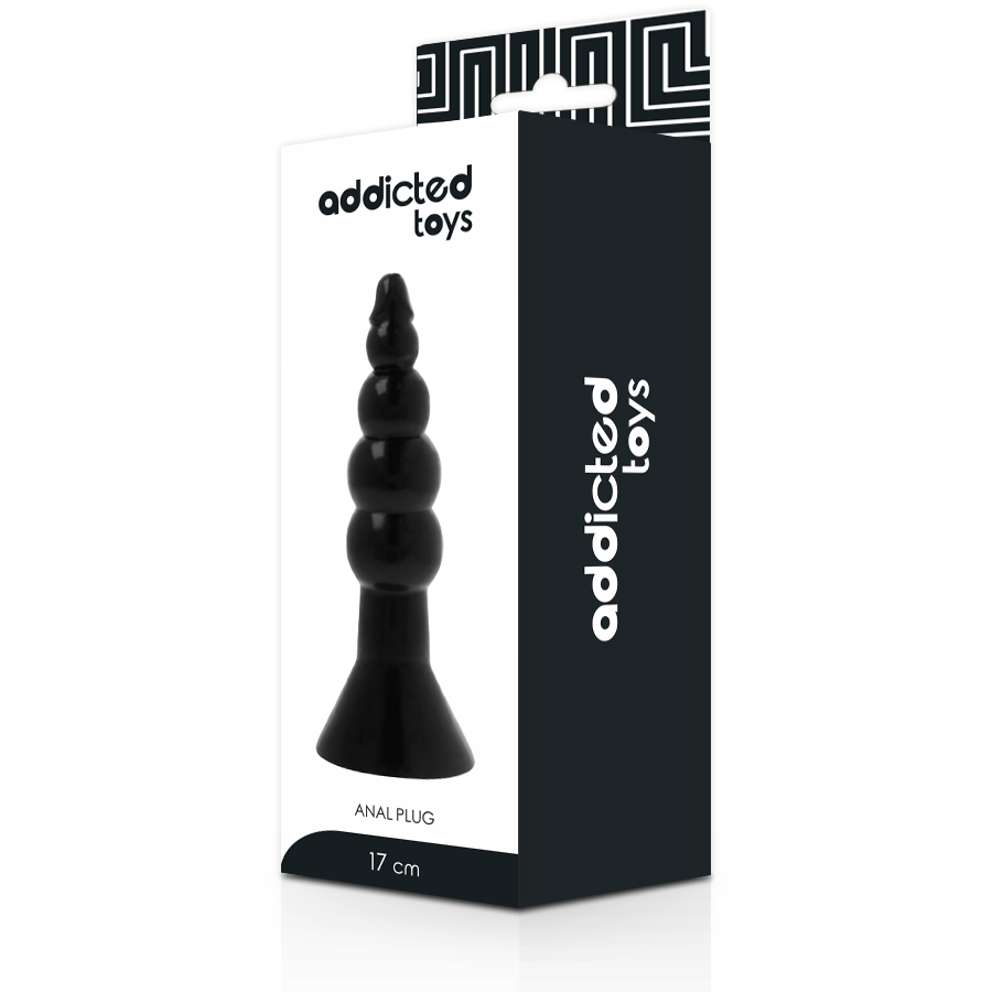 ADDICTED TOYS - ANAL PLUG 17 CM BLACK ADDICTED TOYS