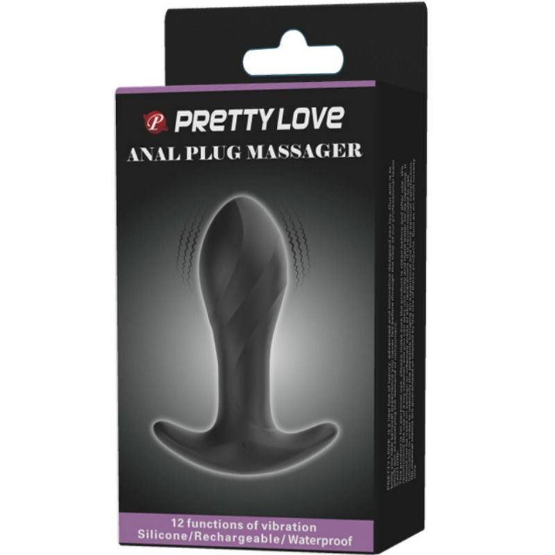 PRETTY LOVE - BLACK ANAL VIBRATOR PRETTY LOVE