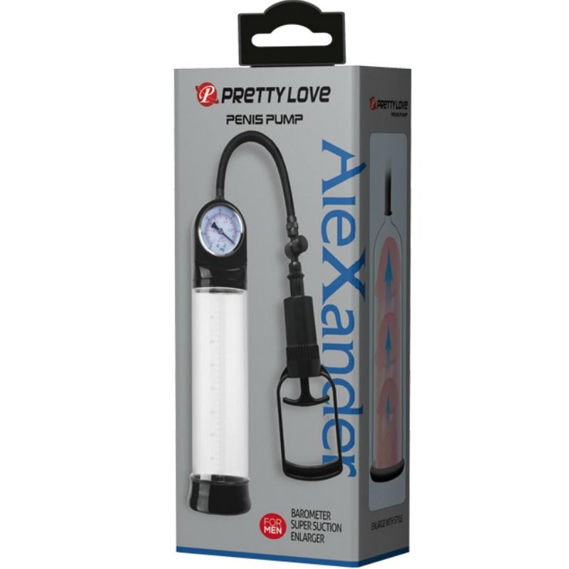 PRETTY LOVE - ERECTION PUMP WITH BAROMETER PRETTY LOVE MALE