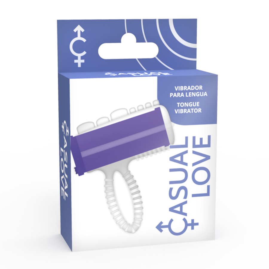 CASUAL LOVE - RING TONGUE VIBRATING PURPLE CASUAL LOVE