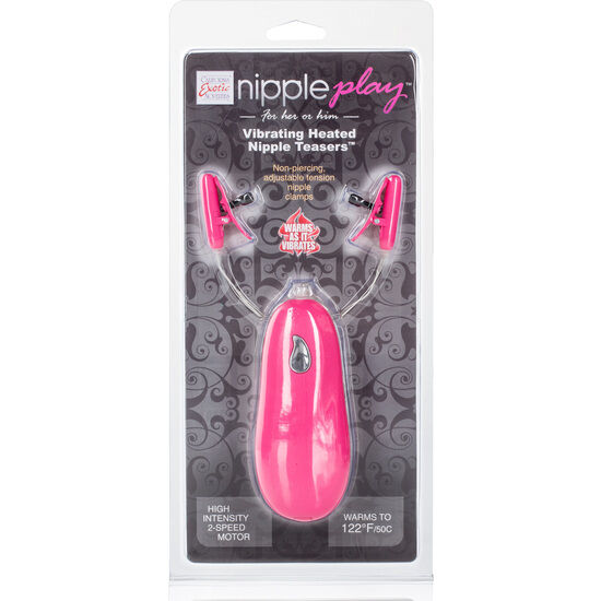 CALEXOTICS - VIBR HEATED NIPPLE TEASERS PINK CALEXOTICS