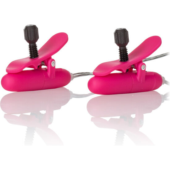 CALEXOTICS - VIBR HEATED NIPPLE TEASERS PINK CALEXOTICS