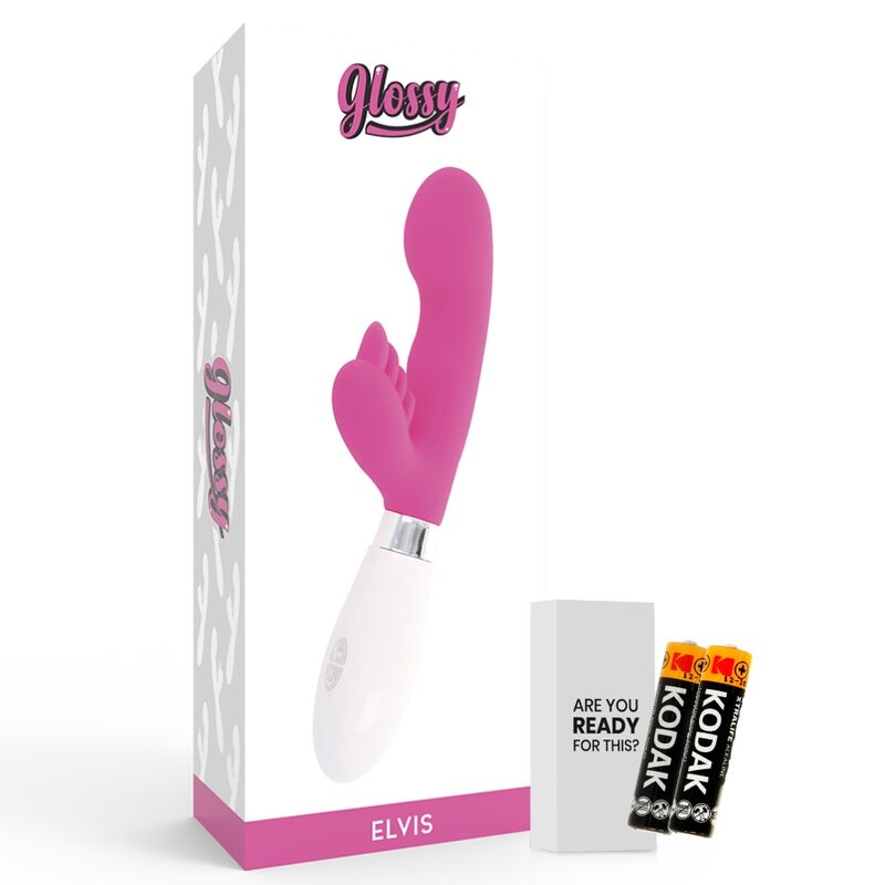 GLOSSY - RABBIT ELVIS PINK - ToysByMonk