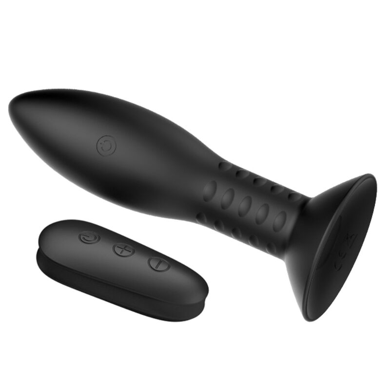 MR PLAY - PLUG WITH BLACK ROTATING BALLS REMOTE CONTROL MR PLAY