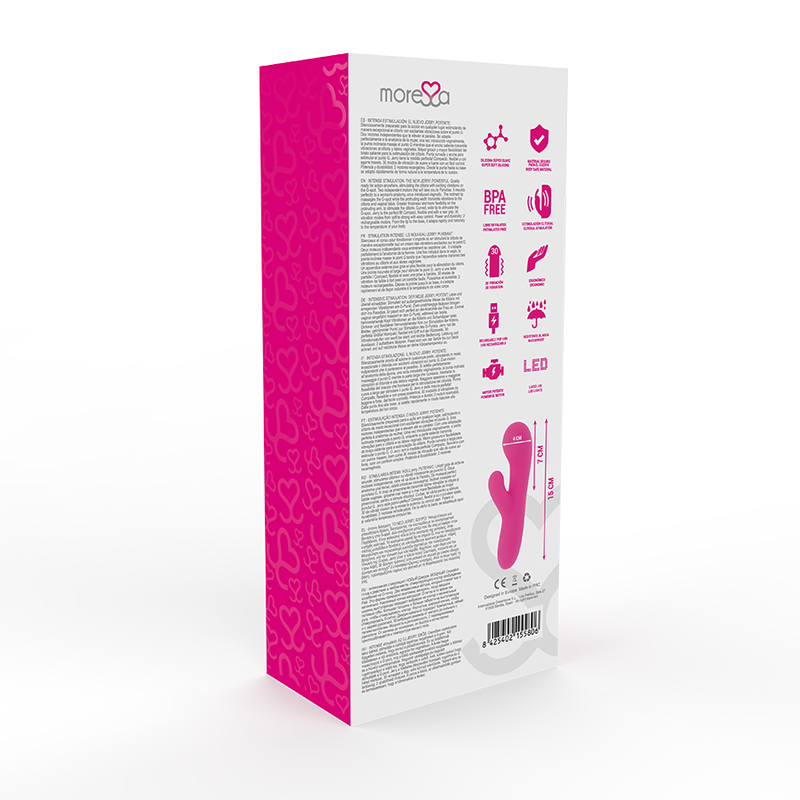 MORESSA - JERRY PREMIUM SILICONE RECHARGEABLE MORESSA