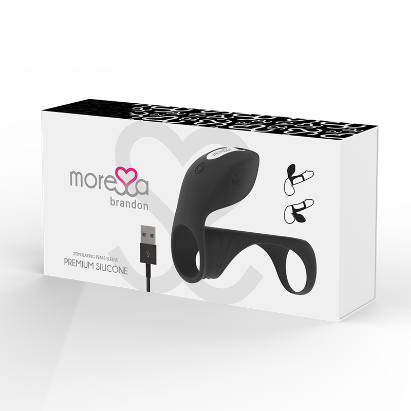 MORESSA - BRANDON VIBRATOR RING WITH COVER MORESSA