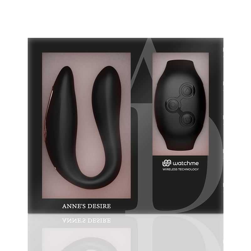 ANNE'S DESIRE - DUAL PLEASURE TECNOLOG A WATCHME BLACK - ToysByMonk