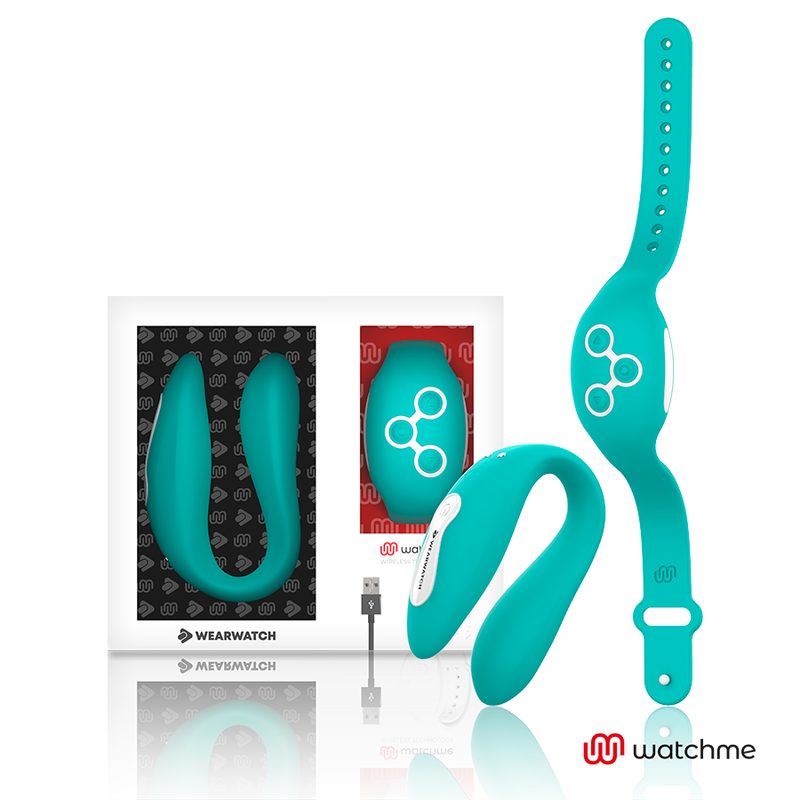 WEARWATCH - DUAL TECHNOLOGY WATCHME LIGHT GREEN VIBRATOR WEARWATCH
