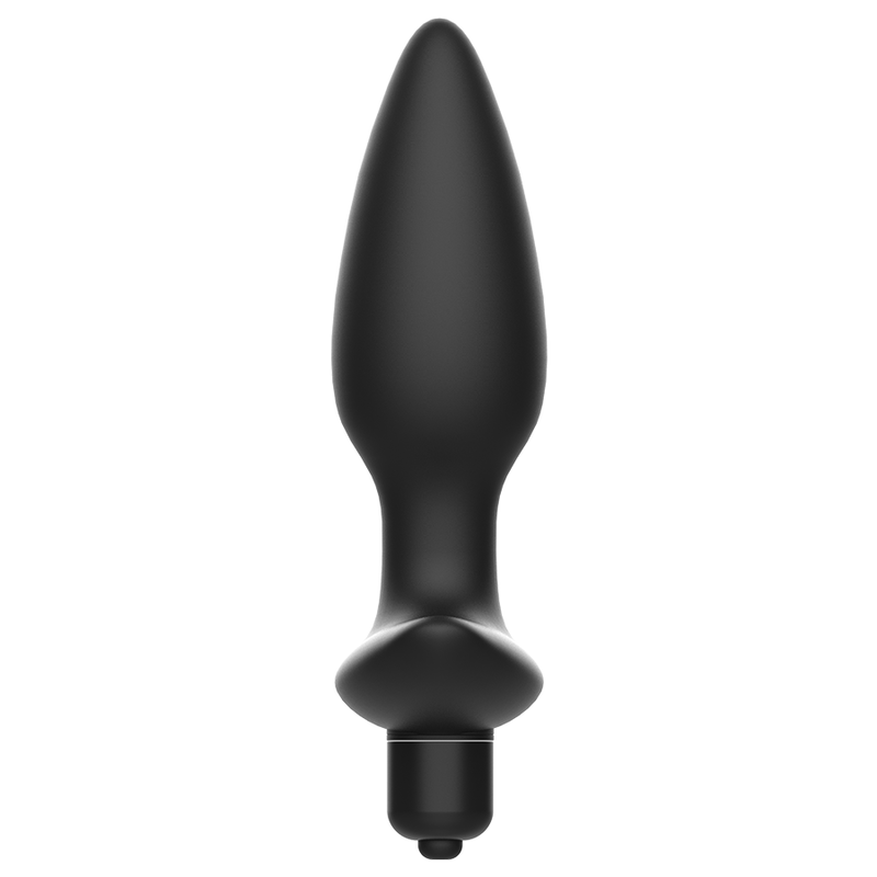 ADDICTED TOYS - MASSAGER PLUG ANAL WITH VIBRATION BLACK - ToysByMonk