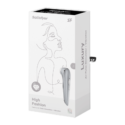 SATISFYER - HIGH FASHION LUXE LUCHTPULS STIMULATOR + VIBRATIE