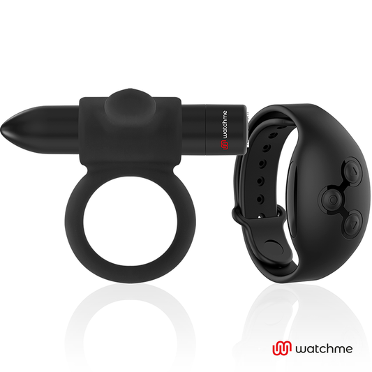 BLACK&SILVER - CAMERON REMOTE CONTROL COCKRING WATCHME - ToysByMonk