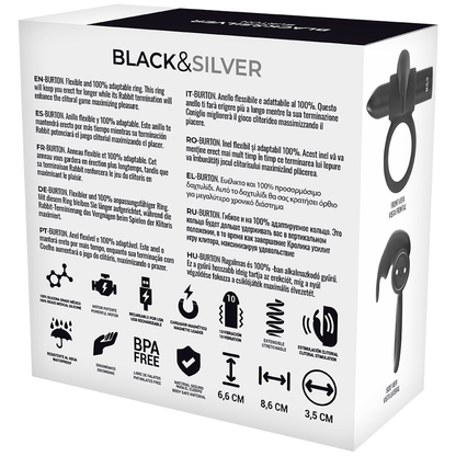 BLACK&SILVER - BURTON REMOTE CONTROL COCKRING WATCHME - ToysByMonk