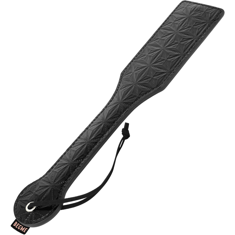 BEGME - BLACK EDITION VEGAN LEATHER PADDLE BEGME BLACK EDITION