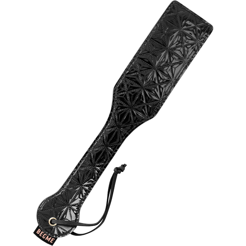 BEGME - BLACK EDITION VEGAN LEATHER PADDLE BEGME BLACK EDITION